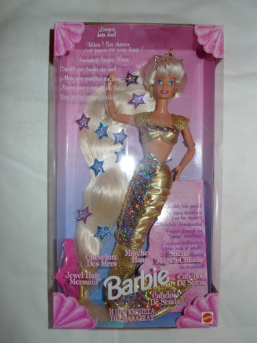 Barbie sirene chevelure - sirene, des