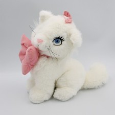 Peluche chat blanc Marie Les