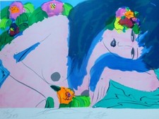 Walasse Ting 丁雄泉 Bleu