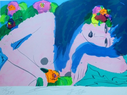 Walasse ting 丁雄泉 bleu - ting,