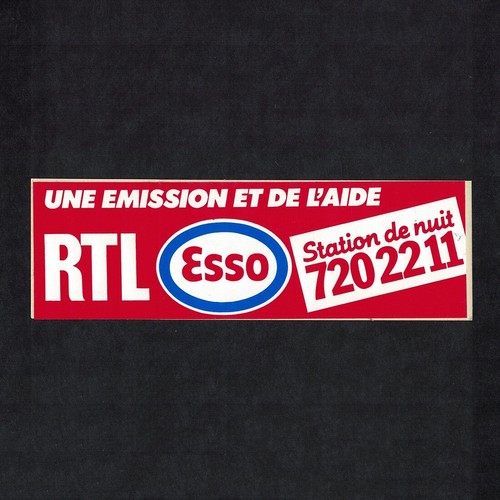 Autocollant sticker vintage - /,