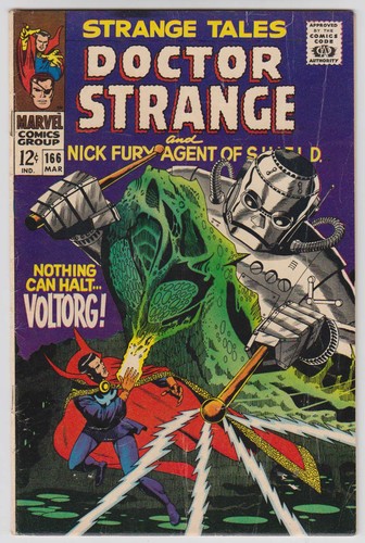 L5806 strange tales 166 - strange, #166