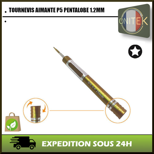 Tournevis aimante etoile 5 - aimante,