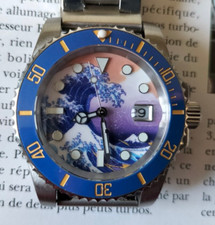 Very Rare SURF WAWE KANAGA  Mov. NH 35 SEIKO  Automatic model NEW  ? FAST &FREE