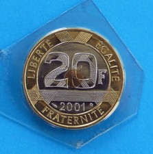 Superbe 20 Francs BU 2001 