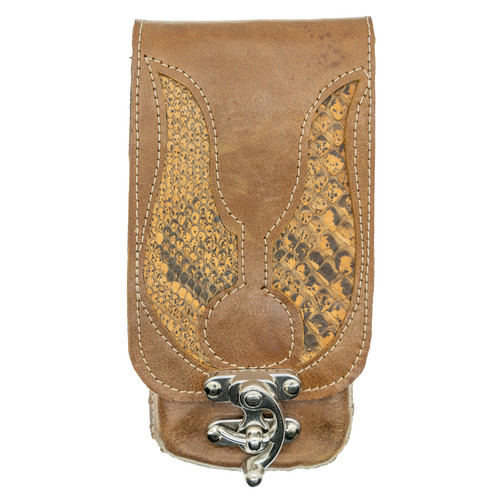Cuir python serpent - &,