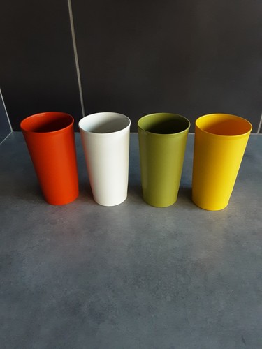 Lot grands verres tupperware - grands,