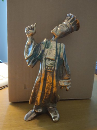 Statuette bronze juge lohe - statuette,