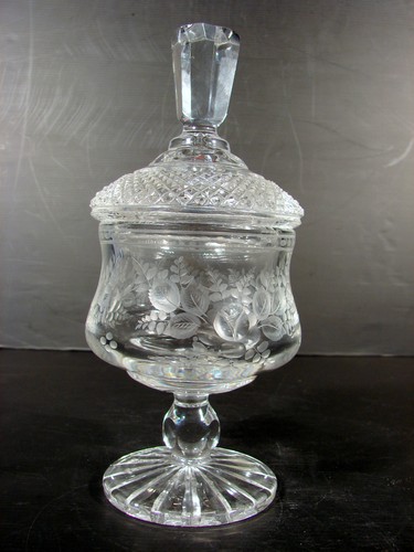 Drageoir cristal taillé - , decor