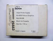 Original Mutoh RJ4-INS-BK Ink 110ml RJ-4000 RJ-4100 Falcon Graphics -------- OVP