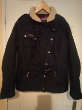 VESTE NOIR MATELASSE FEMME BARBOUR- MATLOCK QUILT -TAILLE 12 UK (40 FR/38 EUR)