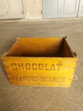 CAISSE EN BOIS PUBLICITAIRE