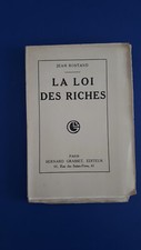 Jean Rostand: La Loi des