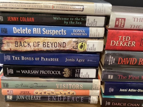 Large print various - -, authors