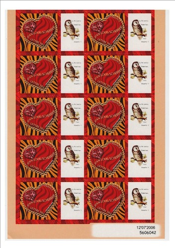 Feuillet personnalise 3864 - 3864, a