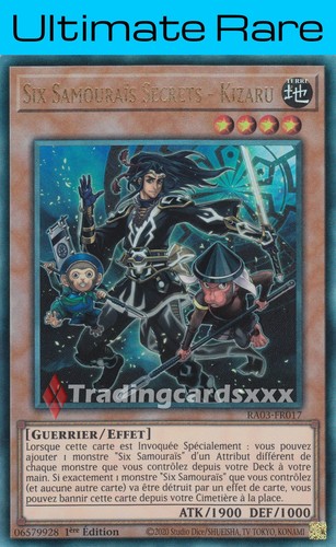 Six samouraïs - yu-gi-oh!,
