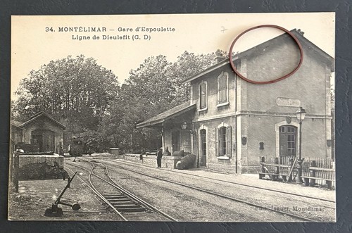 Cpa montelimar gare - cpa,