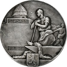 France, Jeton, Caisse d'Epargne de Valenciennes, Argent, SUP