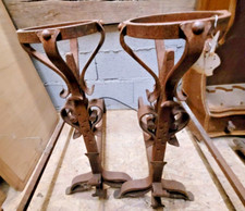 Paire de chenets ou landier en