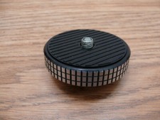 Alu 31.4390  (Manfrotto) tripod head with dual fitting threaded camera bolts. 