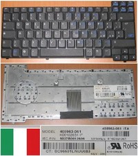 CLAVIER ITALIEN HP NC6110 NC6100 NX6110 405963-061, P/N: 416039-061  Noir