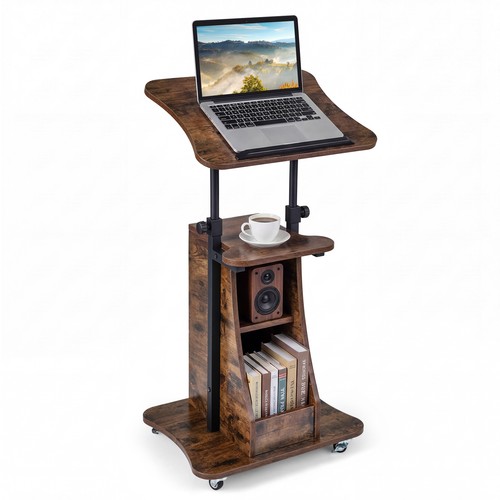 Rolling podium stand height - podium, stand,