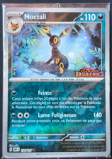 Carte Pokémon Noctali PROMO Reverse Stamp EV3 Flammes Obsidiennes Scellée NEUVE