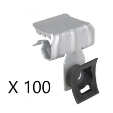 Lot de 100 Clips de Fixation