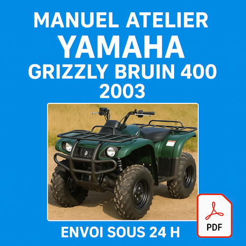 Manuel atelier yamaha 400 - atelier,