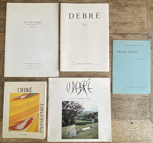 Olivier debré 5 - debré, catalogues