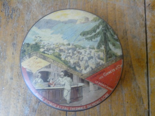 Ancienne boite tole sucre - tole,