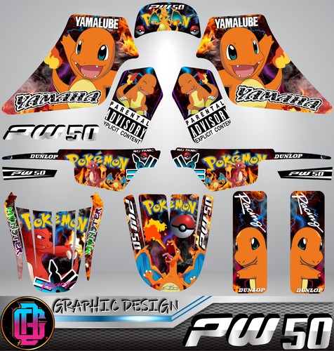 Yamaha pw50 pegatinas - yamaha,