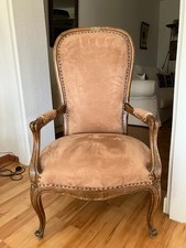 FAUTEUIL BERGERE ANCIEN - BOIS
