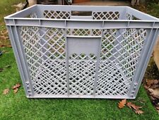 Bac de rangement ajouré - Sans couvercle - Gris 