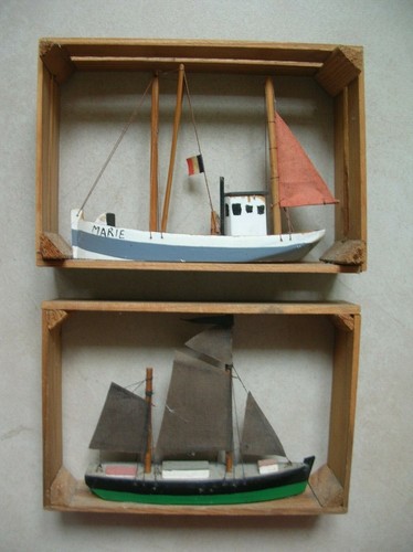 Lot bateaux pêche en - lot, de