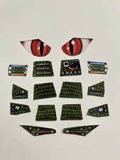 REPRO STICKERS MOTU ROTON / MASTERS OF THE UNIVERS / ROTATOR /