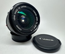 Canon FD New 28mm f2 Prime Lens Grand Angle /  Wide Angle