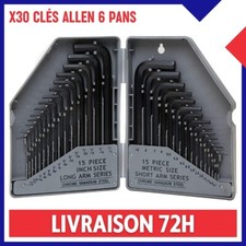 x30 Clé Allen Six 6 Pans