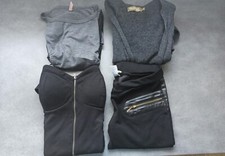 Un lot de vêtements pour femme taille M (robe, pantalon veste et haut