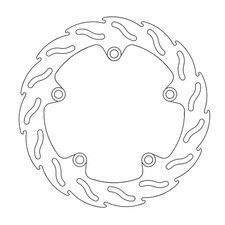 Disque de frein fixe série Flame MOTO-MASTER 245 mm 110620