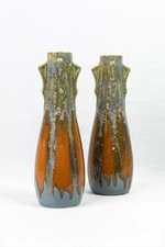 Paire de vases en céramique