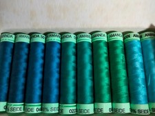 mercerie - 10 bobines de fil