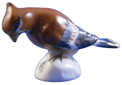 Figurine oiseau porcelaine - oiseau, en