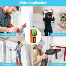 Détecteur mural 5 en 1 avec goujon central de bord et détection de colonne pou