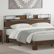 Tête de lit de rangement avec étagère avec tête de lit Mobilier chambre vidaXL v