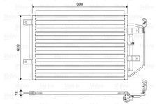 Valeo 822556 Condenser, Air