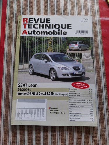 Revue technique seat - leon, 2.0