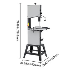 Scie À Ruban D'Établi Pour