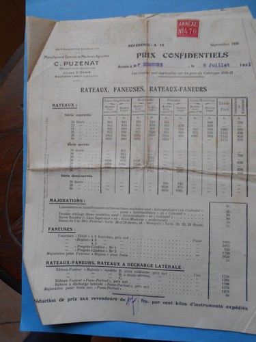 Puzenat rateaux faneuses - c., rateaux,