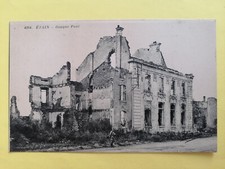 CPA Guerre War WW1 55 - ETAIN Meuse La BANQUE PAUL Soldat Bank destroyed